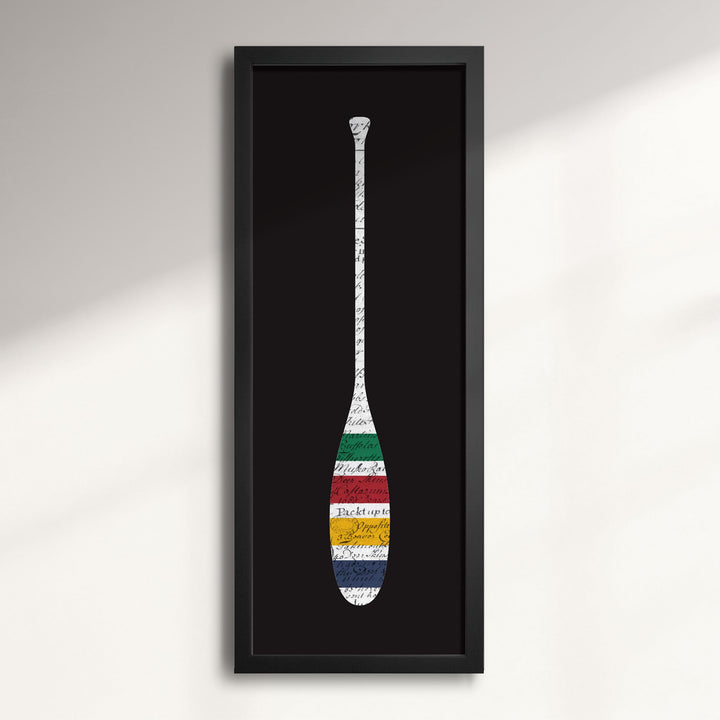 The Hudson's Bay Paddle wall art