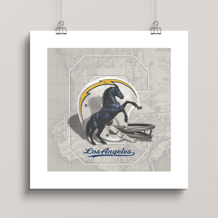 Los Angeles Chargers Vintage Football