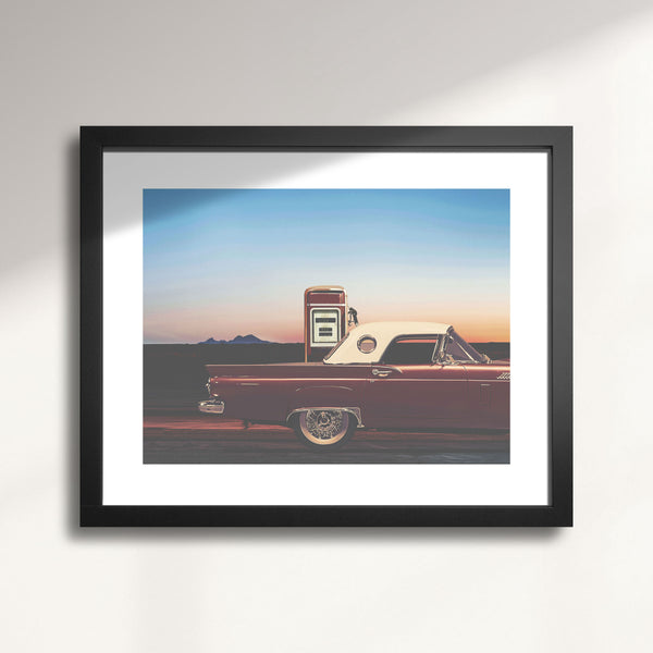 Last Stop for Gas art print