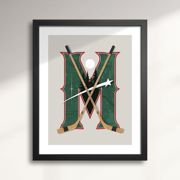 Minnesota Wild Vintage Hockey