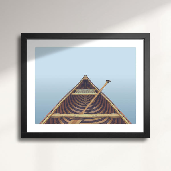 Morning Paddle Cedar Strip Canoe