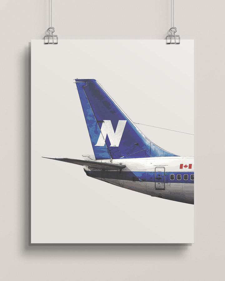 Nordair Boeing 737 Tail Livery