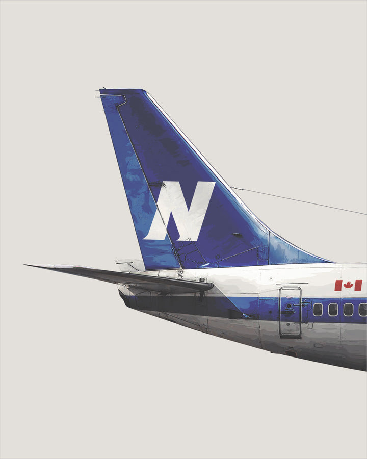 Nordair Boeing 737 Tail Livery