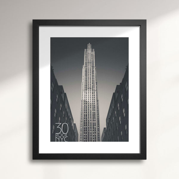 30 Rock NYC art print