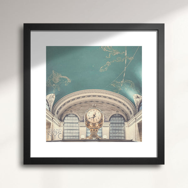 Grand Central Station—The Iconic Zodiac Ceiling art print