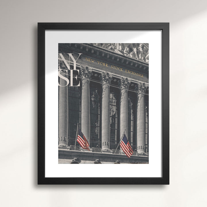 New York Stock Exchange (NYSE) art print