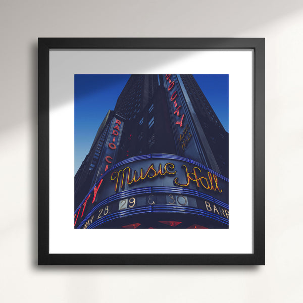 Radio City Music Hall art print