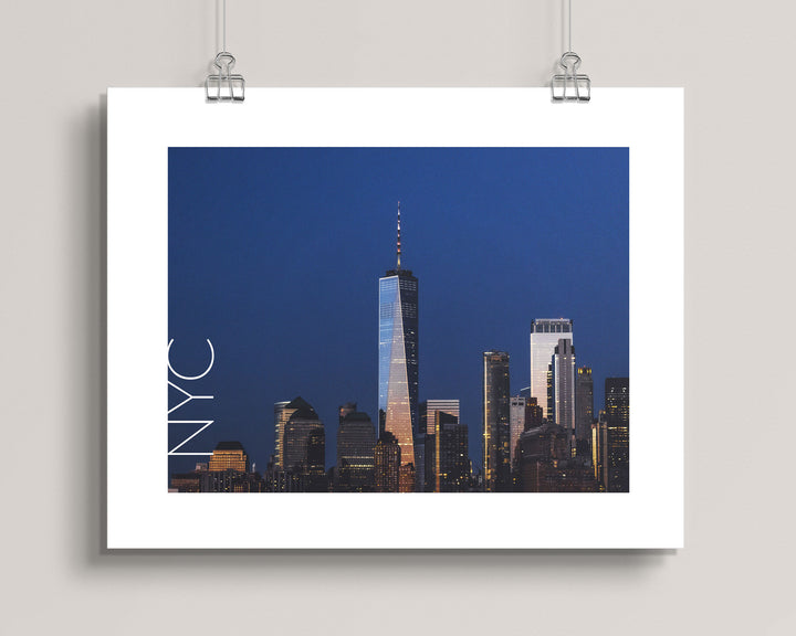 Manhattan Twilight art print