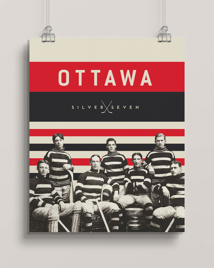 Ottawa Silver Seven Hockey Club wall art