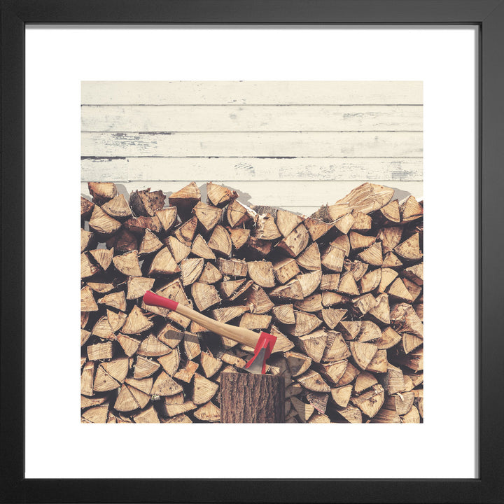 Out To The Woodshed Wall Art