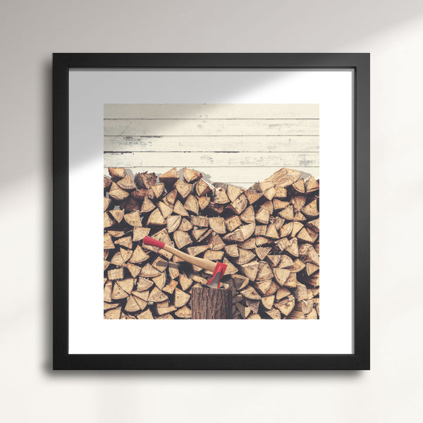 Out To The Woodshed Wall Art
