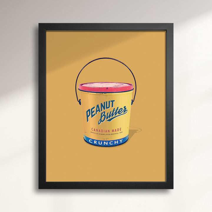 Peanut Butter: A Canadian Classic wall art print