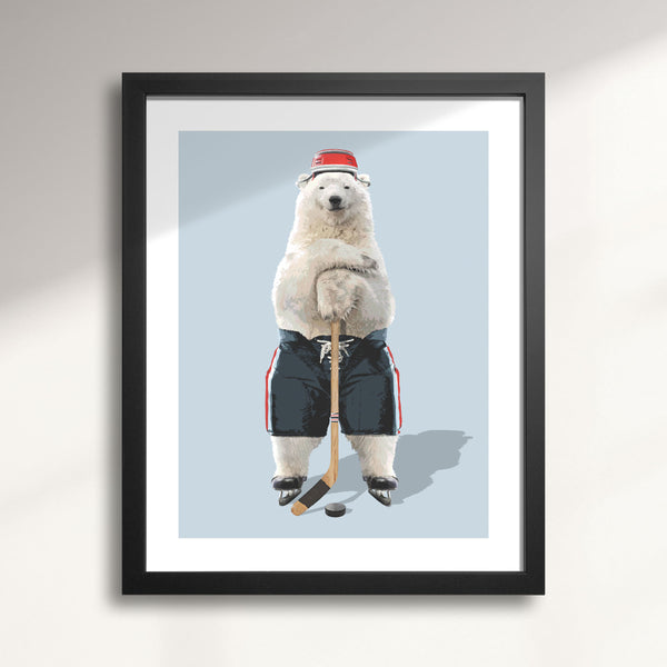 Polar Ice Hockey Bear