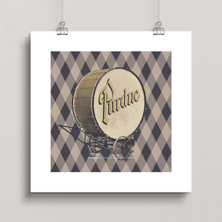 Purdue Football—World’s Largest Drum wall art print