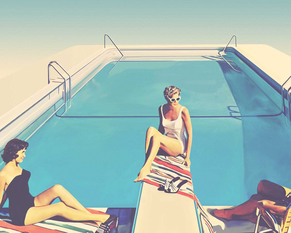 Poolside Glam Girls