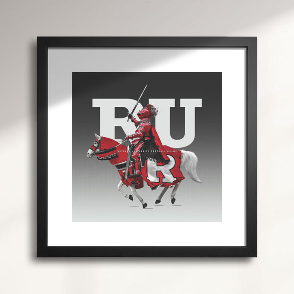 Rutgers Football: Scarlet Knight all art print