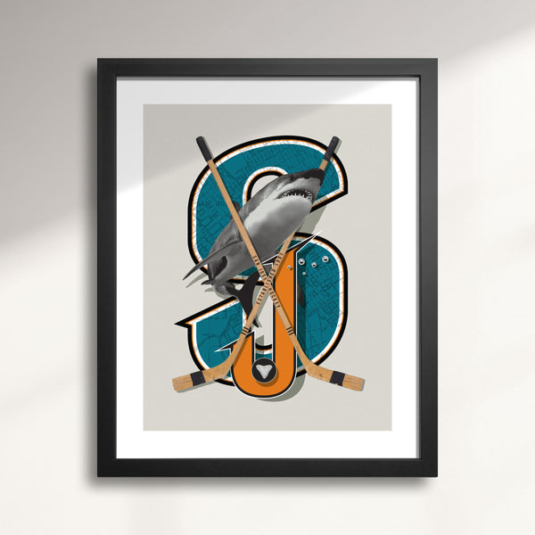 San Jose Sharks Vintage Hockey