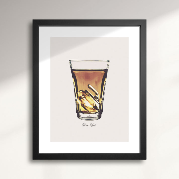 Curling: Shot Rock (On Ice) wall art print