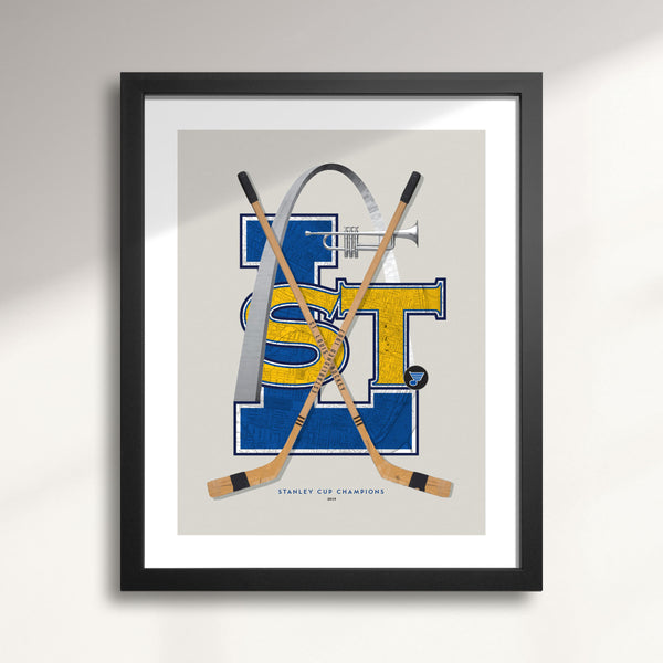 St. Louis Blues Vintage Hockey