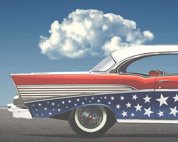 Star-spangled ’57 Chevy