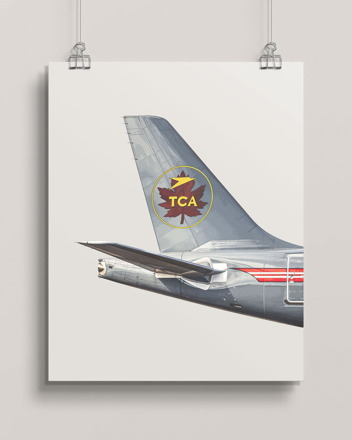 Air Canada TCA Throwback 737 Tail Livery