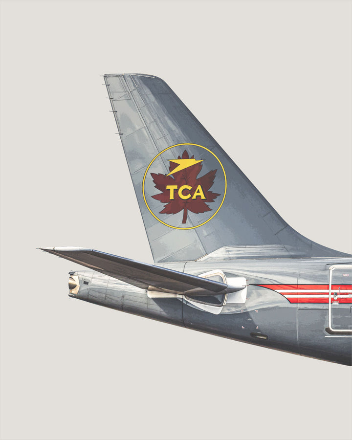 Air Canada TCA Throwback 737 Tail Livery