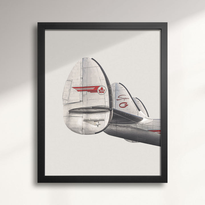 Trans-Canada Air Lines Super Constellation Tail Livery