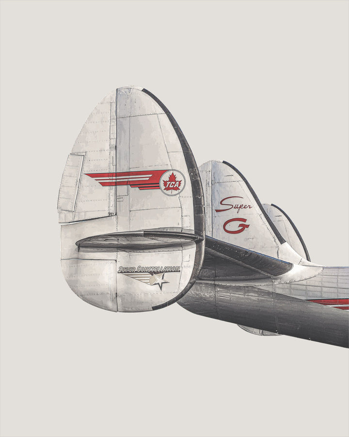 Trans-Canada Air Lines Super Constellation Tail Livery