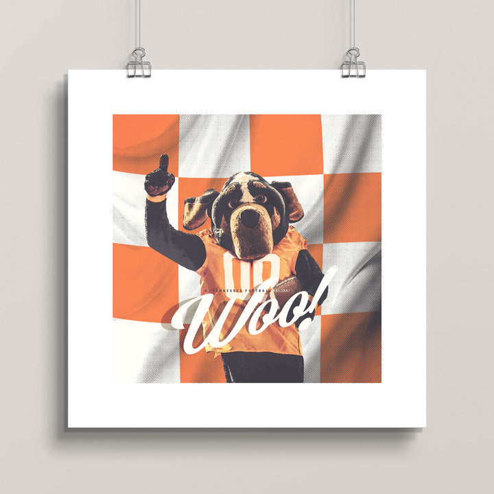 Tennessee Volunteers: Rocky Top Spirit wall art print