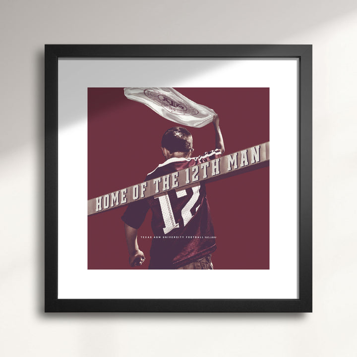 Texas A&M: Aggies 12th Man wall art