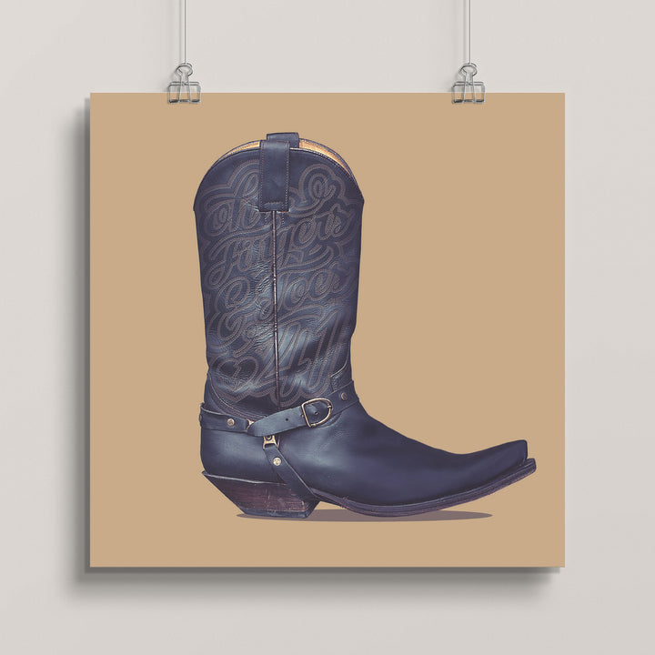 The Hip—Boots Or Hearts wall art print