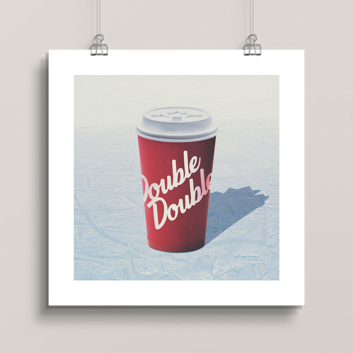 Double-double—A Canadian Coffee Love Affair wall art print