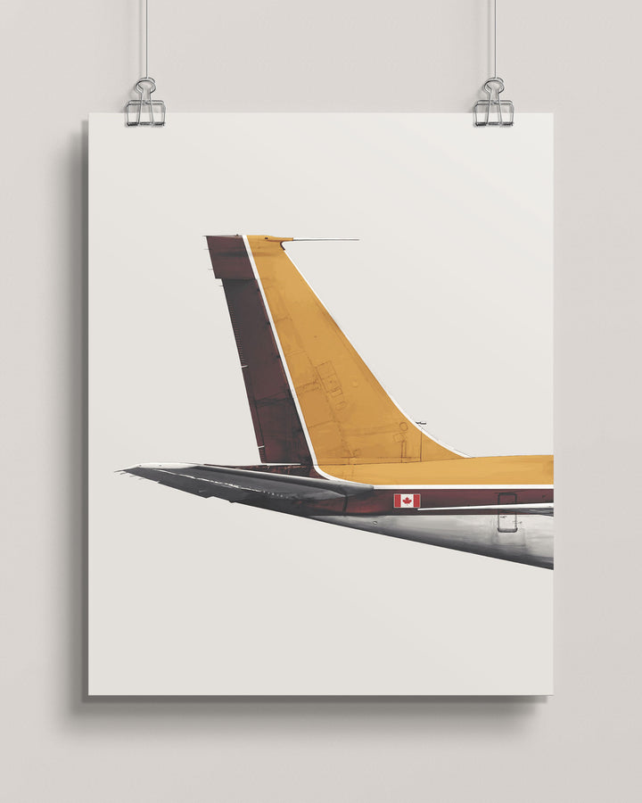Transair Boeing 707 Tail Livery