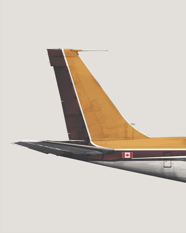 Transair Boeing 707 Tail Livery