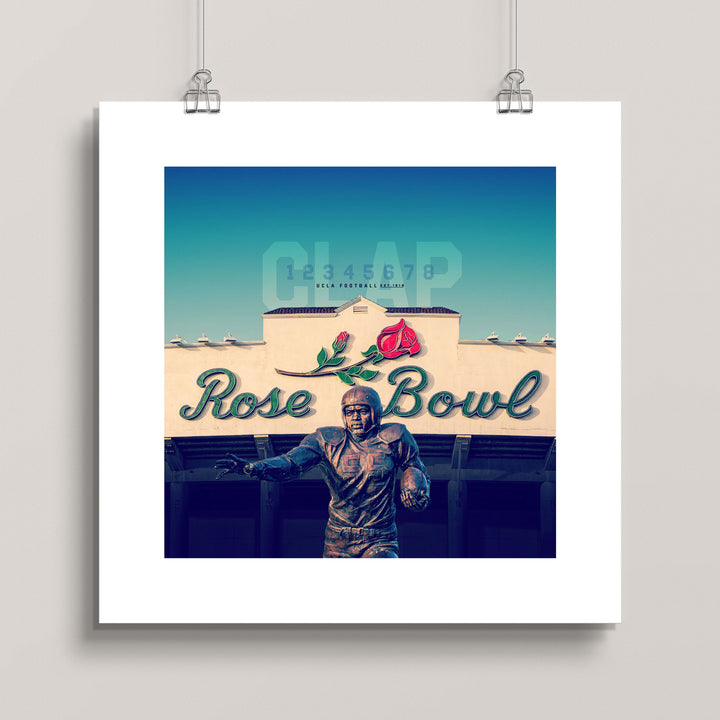 UCLA Bruins 8-Clap wall art print