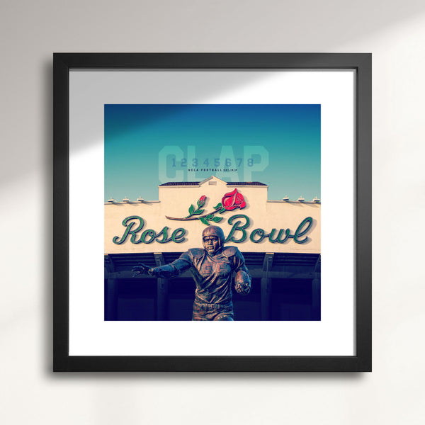 UCLA Bruins 8-Clap wall art print