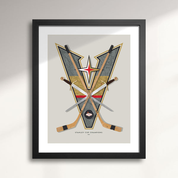 Vegas Golden Knights Vintage Hockey