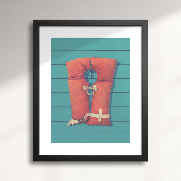 Safe & Sound—Vintage Life Preserver