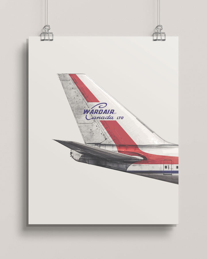 Wardair Boeing 747 Tail Livery
