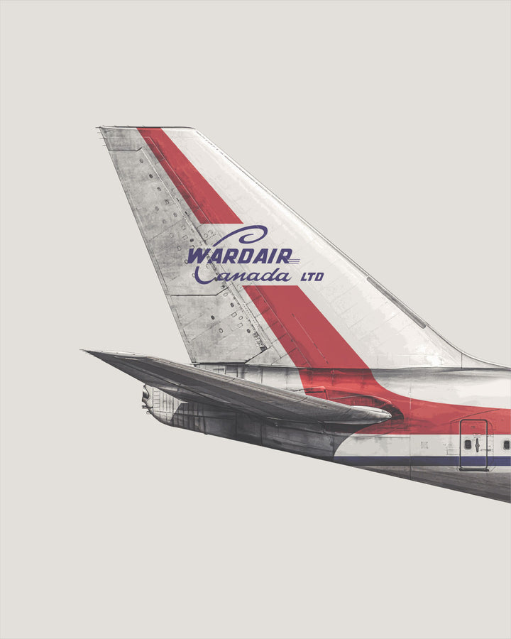 Wardair Boeing 747 Tail Livery