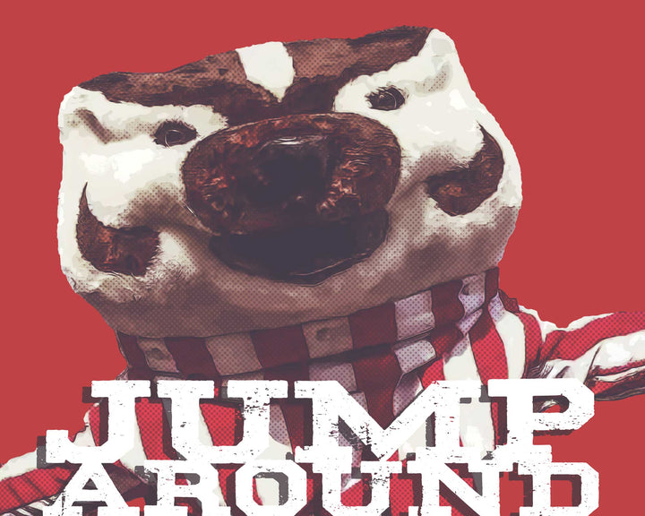 Wisconsin Badgers Jump Around