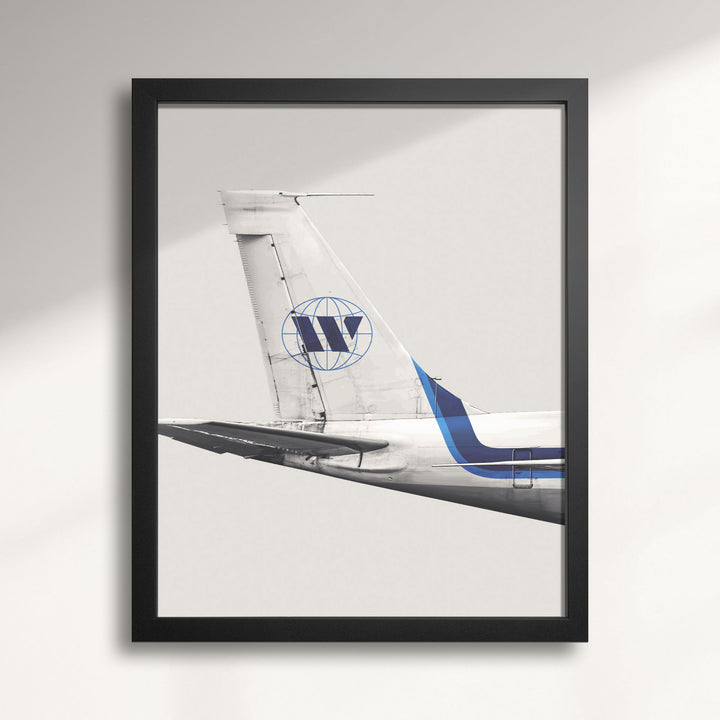 Worldways Canada Boeing 707 Tail Livery wall art print