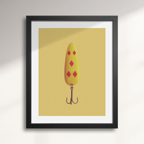 'Five of Diamonds' Fishing Lure