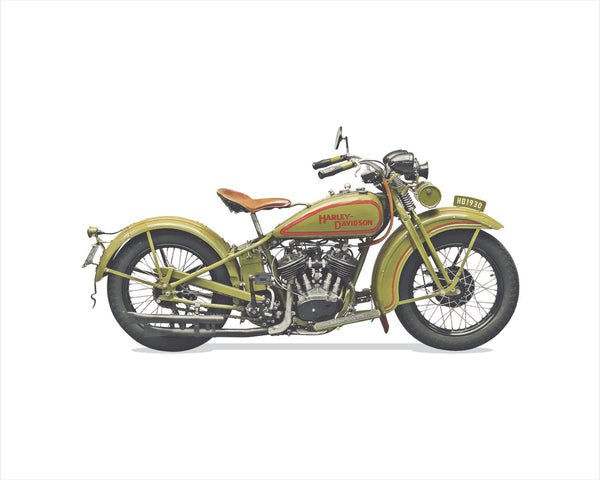 1930 Harley-Davidson DL 742