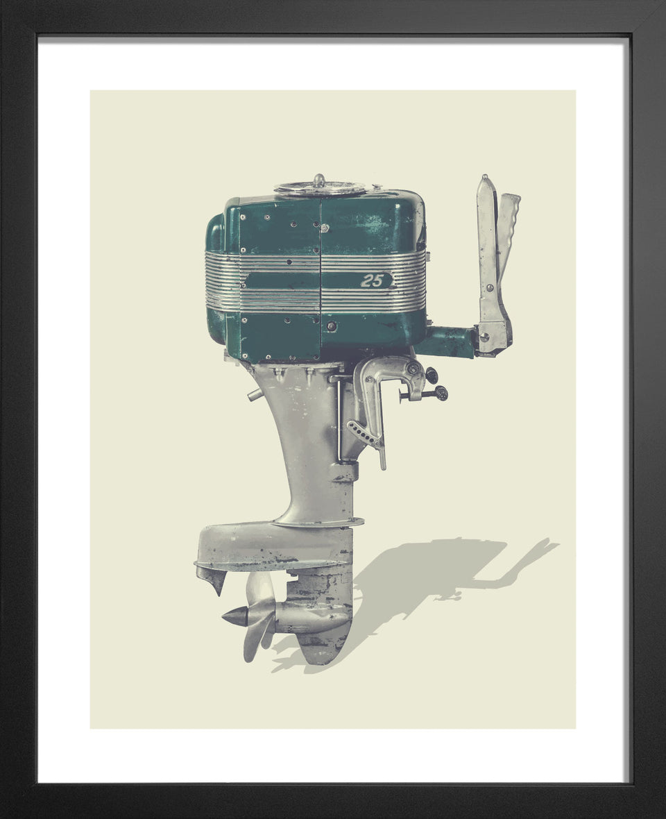 1953 Mercury Mark 25hp Vintage Outboard Motor