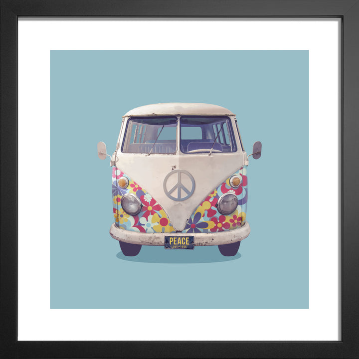 1960s 'Flower Power' Bus