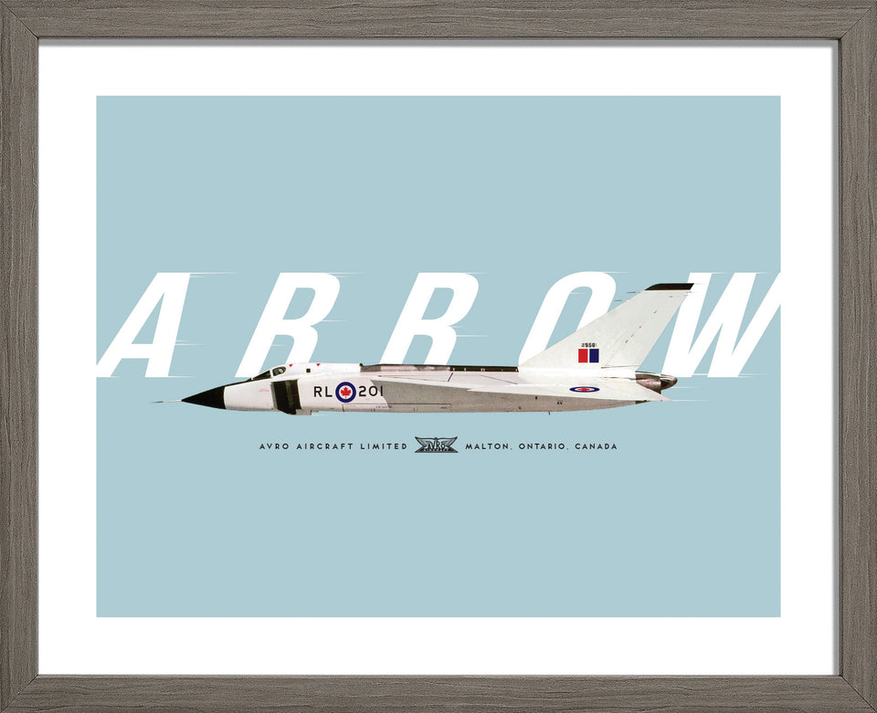 Avro CF-105 Arrow: Profile View