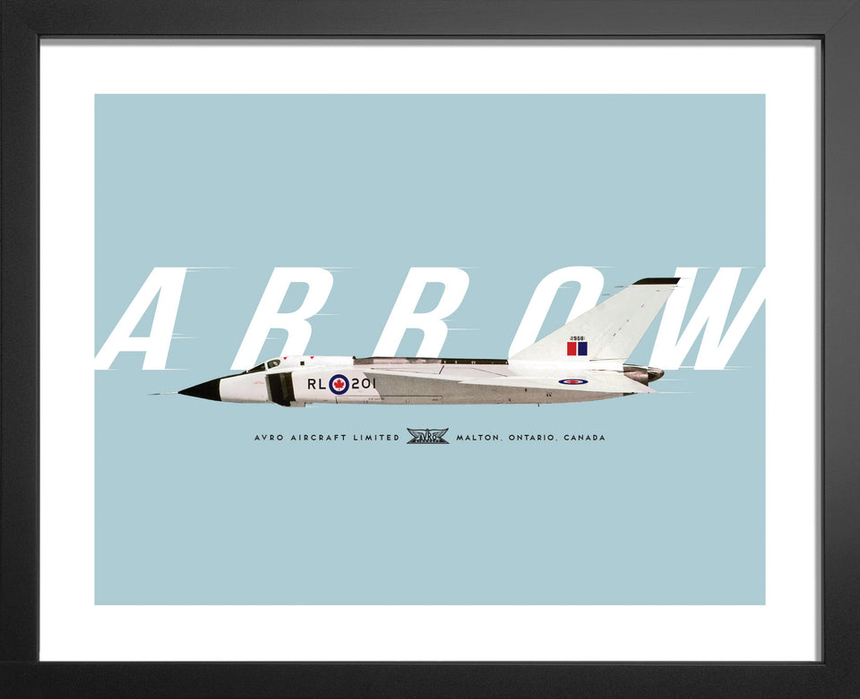Avro CF-105 Arrow: Profile View