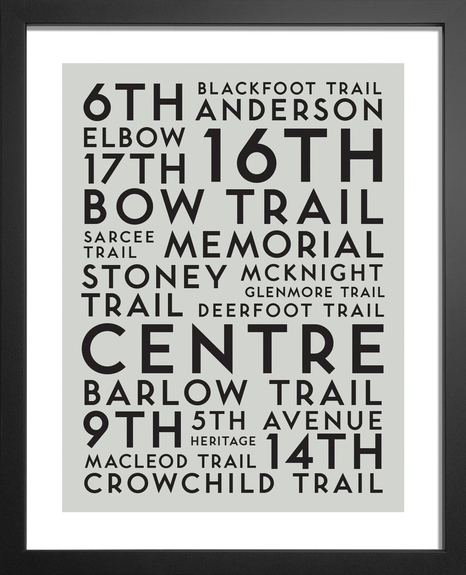 Calgary City Streets