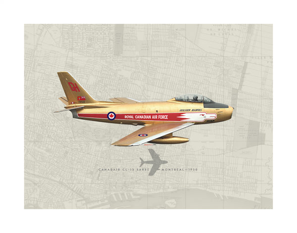Canadair Sabre Mk6 'Golden Hawks'